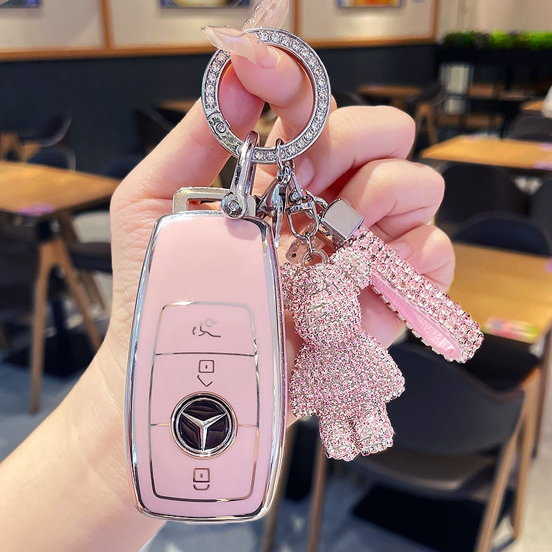 مناسب لغطاء مفتاح مرسيدس-بنز E300L حزمة C260L سيارة A200L شل Glc300/Gle/Gla مشبك أنثوي Glb حزمة كاملة - Image 3